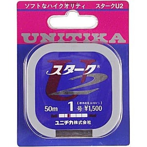 ユニチカ（UNITIKA） スタークU2 50m 1.2号 シルバーグレー