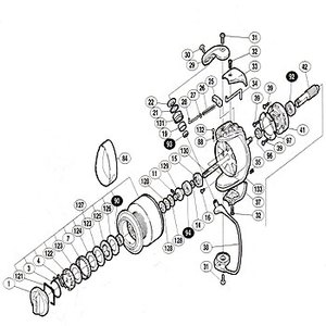 シマノ（SHIMANO） パーツ：03ツインパワー C3000 スプールベアリング No90