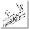 パーツ：02ツインパワー 8000PG 小判ガイド固定ボルト No7