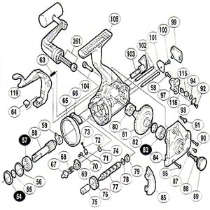 シマノ（SHIMANO） パーツ：BB-X 3000T EV ブレーキシュー B No66