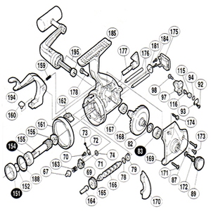 シマノ（SHIMANO） パーツ：BB-X 5000T EV ピニオンギヤ No155