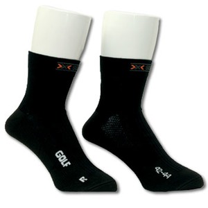 X SOCKS（Xソックス） ゴルフ ミディアム M ブラック