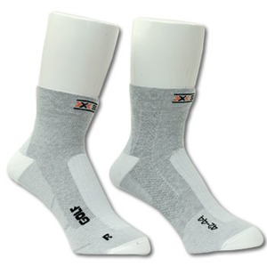 X SOCKS（Xソックス） ゴルフ ミディアム M グレー杢