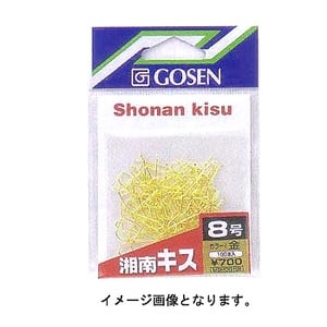 ゴーセン（GOSEN） M湘南キス（キス専用鈎）500本入 8号 赤