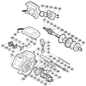 シマノ（SHIMANO） パーツ：00 小船SLS C3000 ボールベアリング（直径6×直径10×3）（部品No.035）