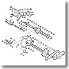 パーツ：98 SLS真鯛 3000 サラバネ（DB-8H）（部品No.010）