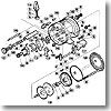 シマノ（SHIMANO） パーツ：04 コンクエスト 301F A-RB ARB（直径5×直径8×2.5）（部品No.046）