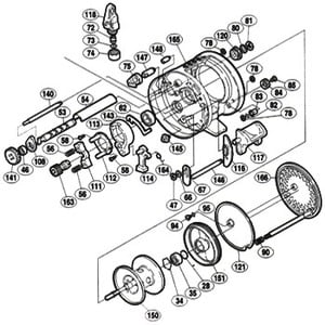 シマノ（SHIMANO） パーツ：04 コンクエスト 301F A-RB ARB（部品No.062）