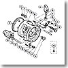 パーツ：カルカッタ 小船 400 A-RB クロスギヤ受ケ（A）（部品No.060）