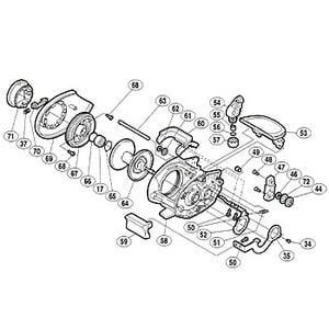 シマノ（SHIMANO） パーツ：クイックファイヤー 小船 400 エコノマイザー（付属品）（部品No.079）