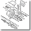 パーツ：00 スーパー小船 C800 A-RB クラッチツメ（部品No.058）