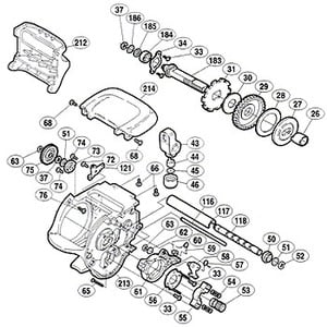 シマノ（SHIMANO） パーツ：00 スーパー小船 C2000 スタードラグ座金B（部品No.030）