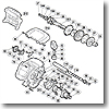 パーツ：00 スーパー小船 C2000 本体枠（部品No.213）