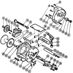 シマノ（SHIMANO） パーツ：チタノス・タナトル小船 GT-3000 ストッパーツメ（部品No.041）