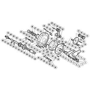 シマノ（SHIMANO） パーツ：ティアグラ 130A A-RB 固定ボルト No018