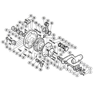 シマノ（SHIMANO） パーツ：ティアグラ 30 プッシュロッド No007