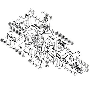 シマノ（SHIMANO） パーツ：ティアグラ 30WLRS A-RB クリックレバー組 No028