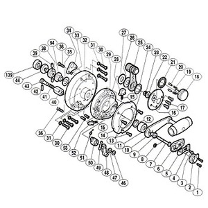 シマノ（SHIMANO） パーツ：ティアグラ 50WLRS A-RB レバーガイド No014