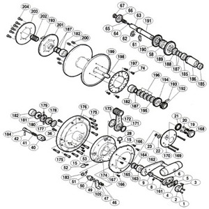 シマノ（SHIMANO） パーツ：ティアグラ 130 ロックピンバネ No064