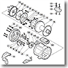 パーツ：デジタナSLS ティアグラ 50WLRS A-RB ストッパーツメ（部品No.091）