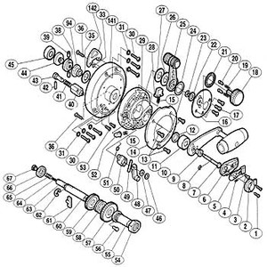 シマノ（SHIMANO） パーツ：デジタナSLS ティアグラ 50WLRS レバーガイド（部品No.014）