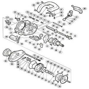 シマノ（SHIMANO） パーツ：アンタレス AR A-RB スプール組 No079