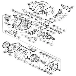 シマノ（SHIMANO） パーツ：アンタレス AR A-RB ブレーキツマミ音出シピン No091