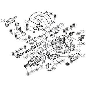 シマノ（SHIMANO） パーツ：アンタレス AR 左 A-RB 座金 No072