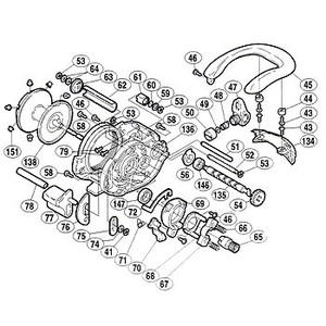 シマノ（SHIMANO） パーツ：アンタレス バージョン2 A-RB ダンパー座金 No059