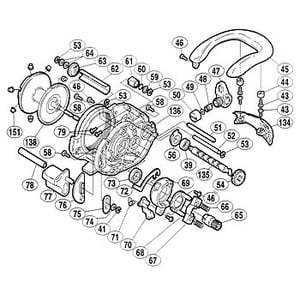 シマノ（SHIMANO） パーツ：アンタレス バージョン2 クラッチツメ No070