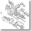 シマノ（SHIMANO） パーツ：00 スコーピオン 1000 レベルワインド受ケ No063