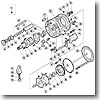 パーツ：01 カルカッタ コンクエスト 51 スプール軸当タリB No085