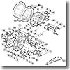 パーツ：海魂 4000T クリックボタン座金（B）（部品No.078）