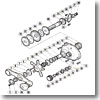 パーツ：02 バイオクラフト 401F メインギヤ軸ベアリング 直径5×直径8×2.5 No.036