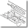 パーツ：03 ジガー EV 3000PG A-RB メインギヤ軸座金 B No041