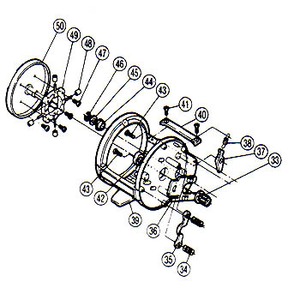 シマノ（SHIMANO） パーツ：チタノス・タナトル石鯛 GT-3000 ブレーキカラー（部品No.048）