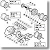 パーツ：03 チヌマチック 1000 A-RB パーツ（太糸仕様）：リテーナ（部品No.072）