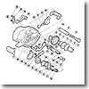 パーツ：03 チヌマチック 1000EV パーツ（細糸仕様）：メインギヤ軸座金（部品No.021）