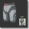 PRO TEC（プロテック） IPS-Halo Papa Men's Hip Pad（メンズ ヒップパッド） M Black／Gray／Red