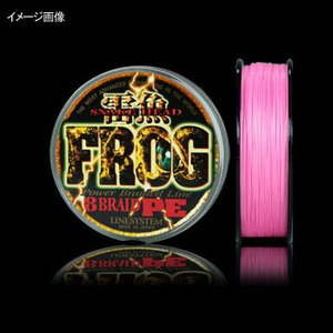 ラインシステム 雷魚 FROG PE（RAIGYO FROG PE） 70yds- 75yds 6号 ピンク