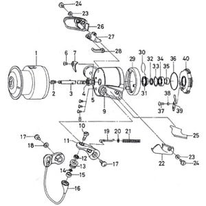 ダイワ（Daiwa） パーツ：T-ISO インパルト2500LB スプールAS No001