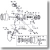ダイワ（Daiwa） パーツ：トーナメント ISO インパルト2500LBD ローラーSC No010