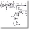 パーツ：スプリンター 1500 糸付 スプール 2-9 No006