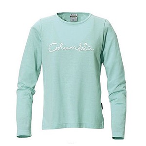 Columbia（コロンビア） ウィメンズ キャンプアウトTシャツ L 388（Spray）