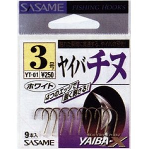 ささめ針（SASAME） ヤイバチヌ 8号 白