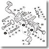 パーツ：00バイオマスター 2000フタ固定ボルト 長 No203