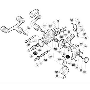 シマノ（SHIMANO） パーツ：00バイオマスター 3000摺動子座金 No53