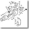 パーツ：00ナビ 2500 ベール取付ケカム固定軸 No28