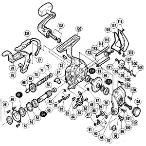 シマノ（SHIMANO） パーツ：01 BB-X テクニウム 3000 E形止メ輪2 No87