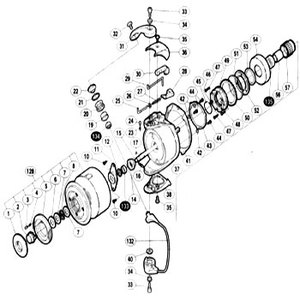 シマノ（SHIMANO） パーツ：01 BB-X テクニウム 8000 アウター0リング No42